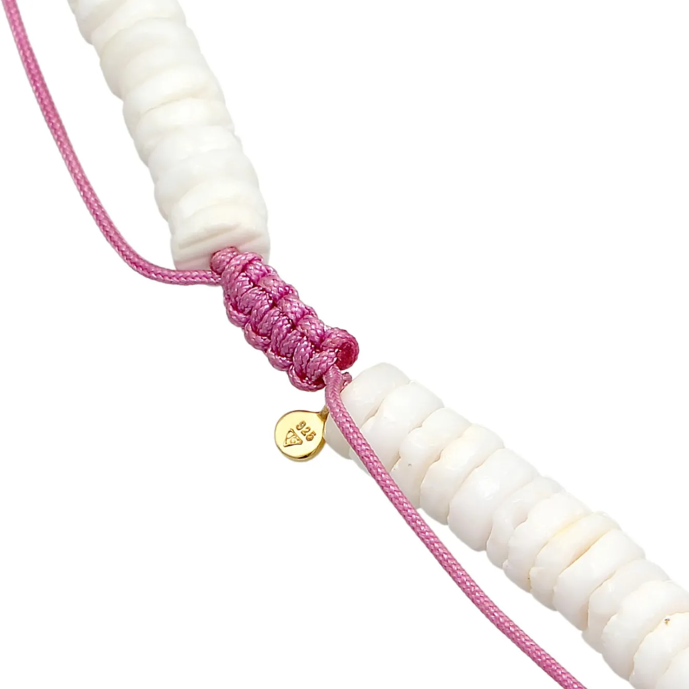 Elli "Halskette Heishi Beads< Halsketten|Silber