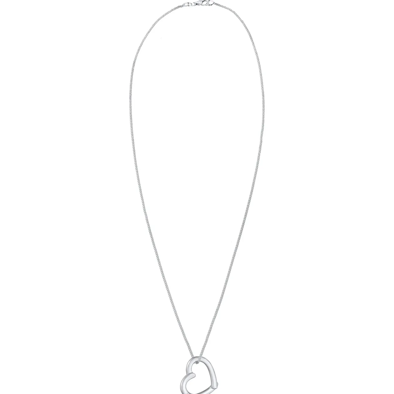 Elli "Halskette Herz | Diamant (Weiß, 0.015 ct)< Roségold|Symbol-schmuck