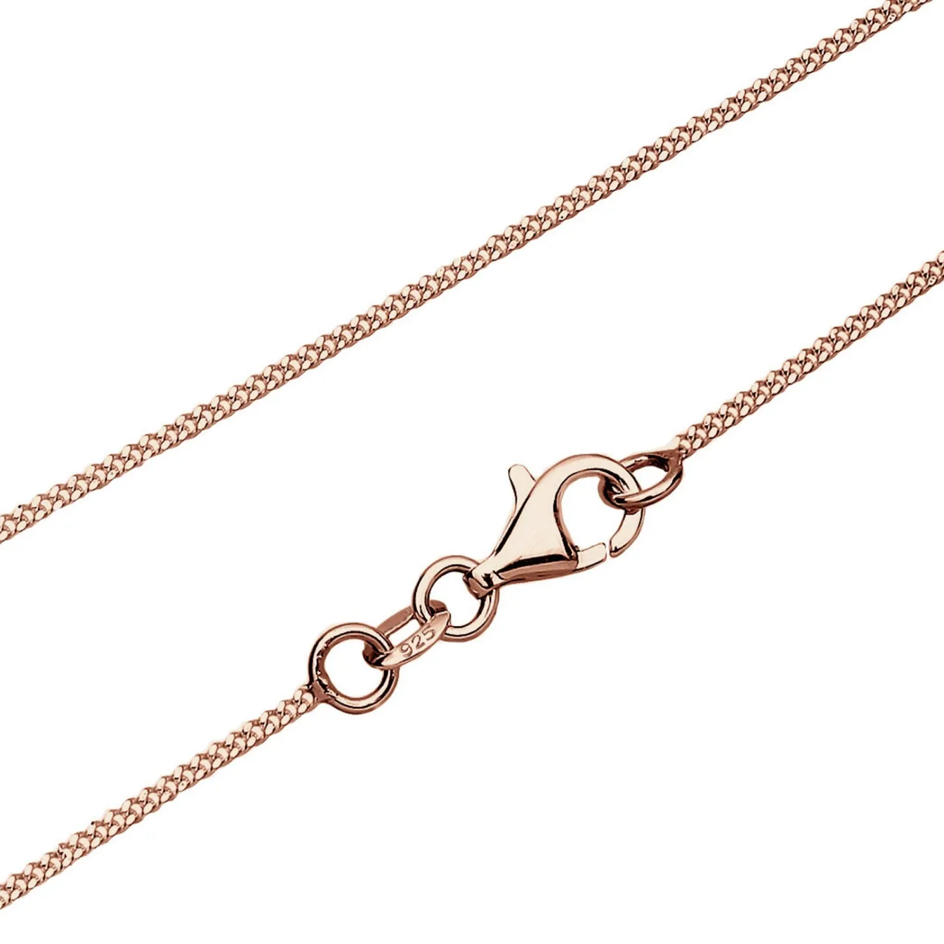 Elli "Halskette Herz | Diamant (Weiß, 0.03 ct)< Roségold|Symbol-schmuck