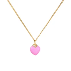 Elli "Halskette Herz | Emaille<Kinder Symbol-schmuck|Herz-schmuck
