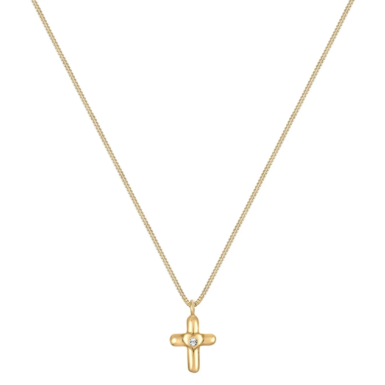 Elli "Halskette Herz | Kristall (Weiß)<Kinder Symbol-schmuck|Herz-schmuck