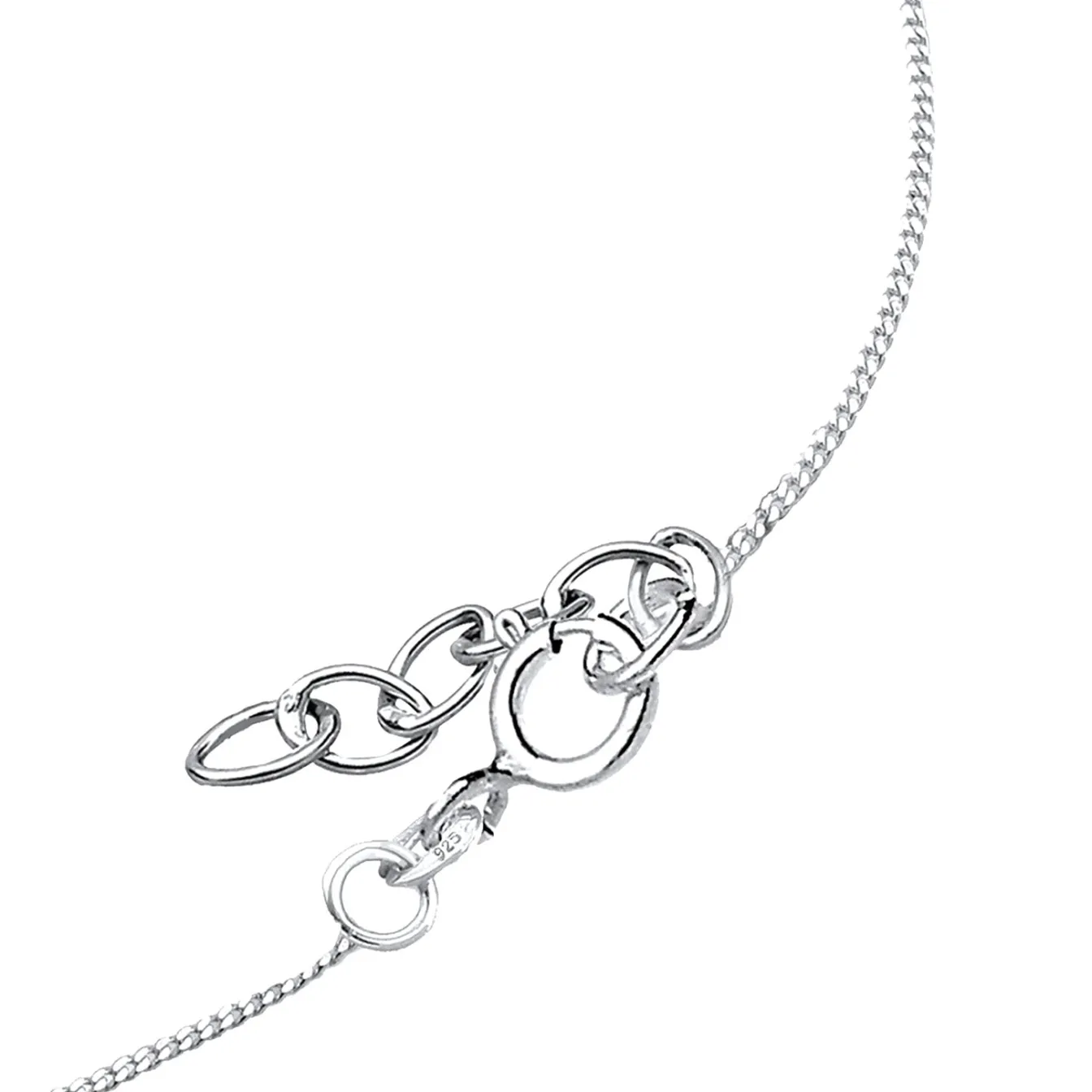 Elli "Halskette Herz | Kristall (Weiß)<Kinder Symbol-schmuck|Herz-schmuck