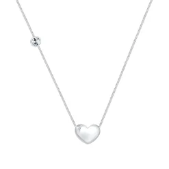 Elli "Halskette Herz | Kristall (Weiß)< Symbol-schmuck|Herz-schmuck