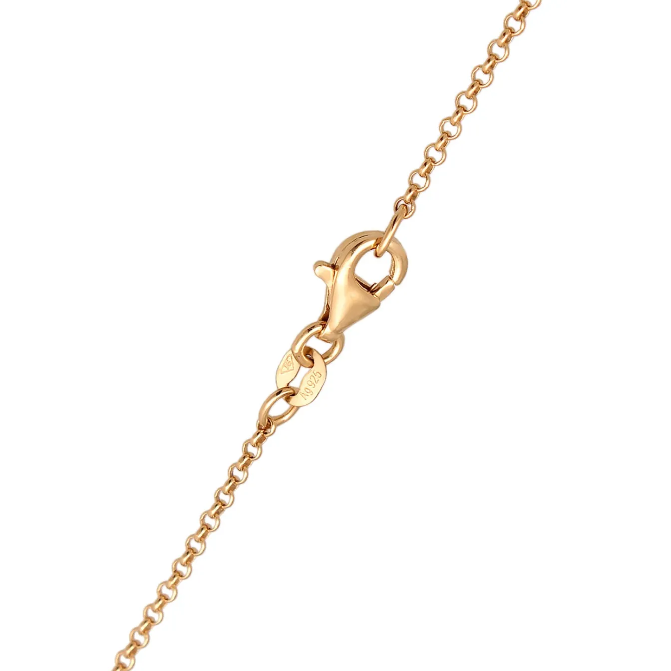 Elli "Halskette Herz Anhänger< Vergoldet|Symbol-schmuck