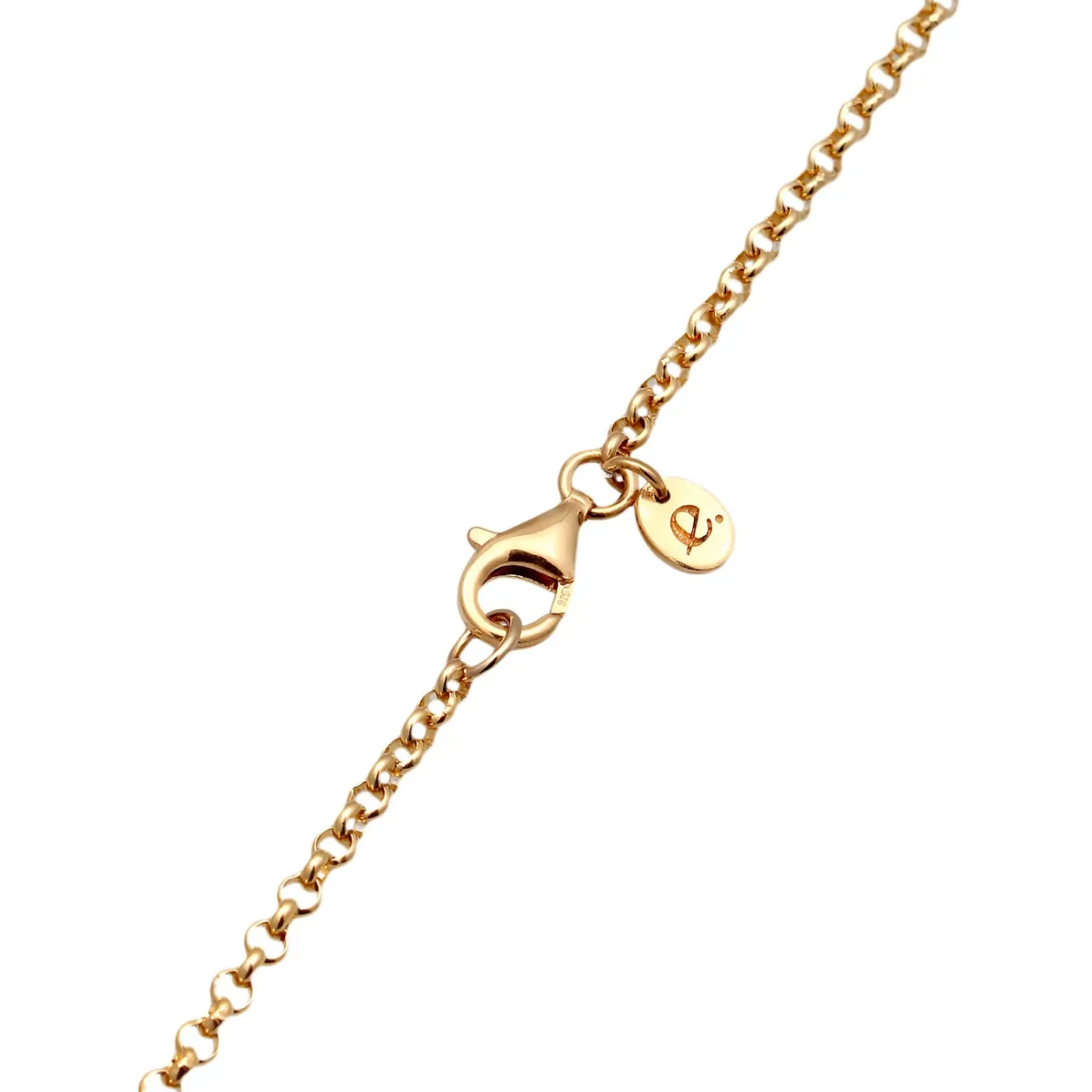 Elli "Halskette Herz Anhänger< Vergoldet|Symbol-schmuck