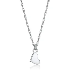 Elli "Halskette Herz Anhänger< Vergoldet|Symbol-schmuck