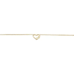 Elli "Halskette Herz Anhänger Unendlichkeit< Symbol-schmuck|Herz-schmuck