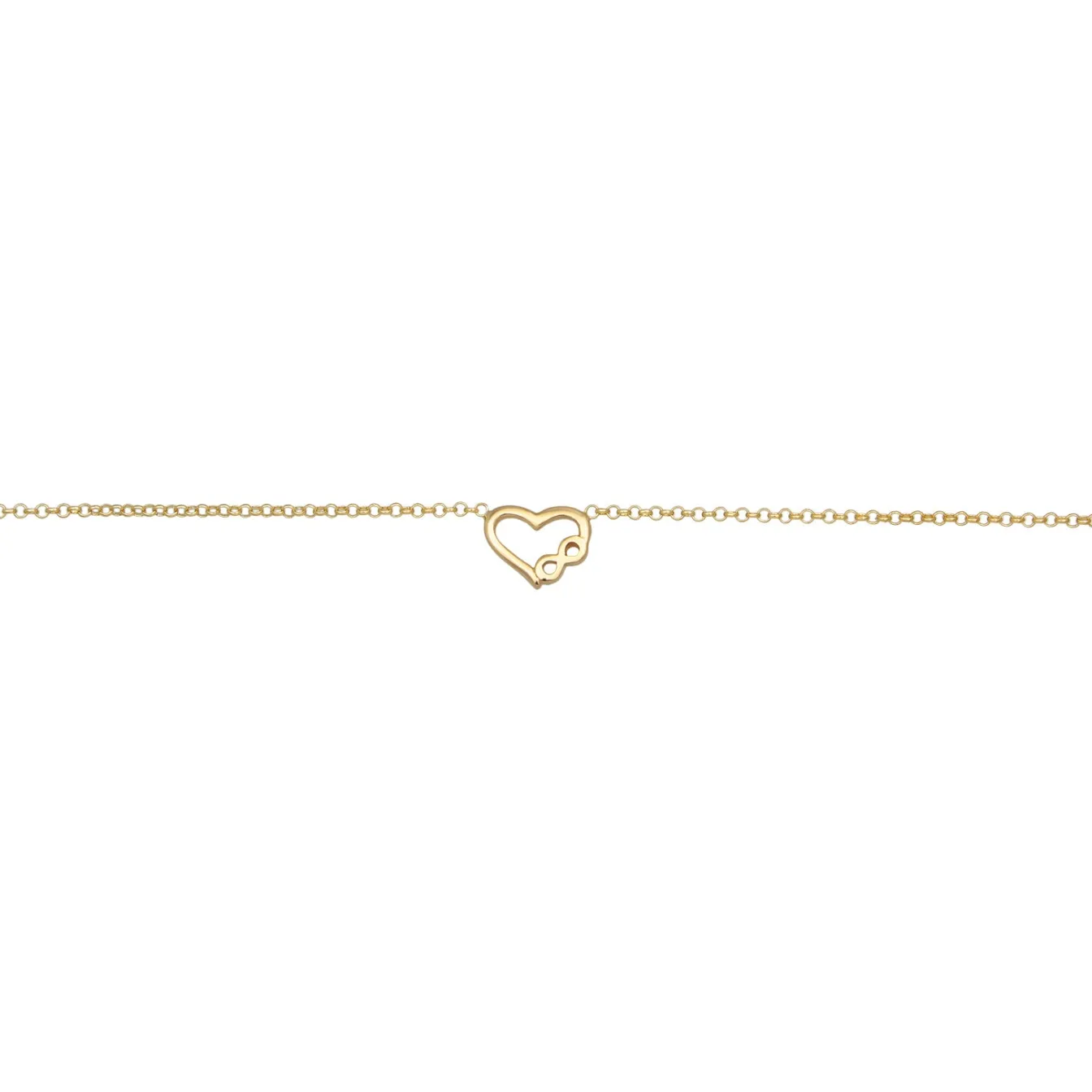 Elli "Halskette Herz Anhänger Unendlichkeit< Symbol-schmuck|Herz-schmuck