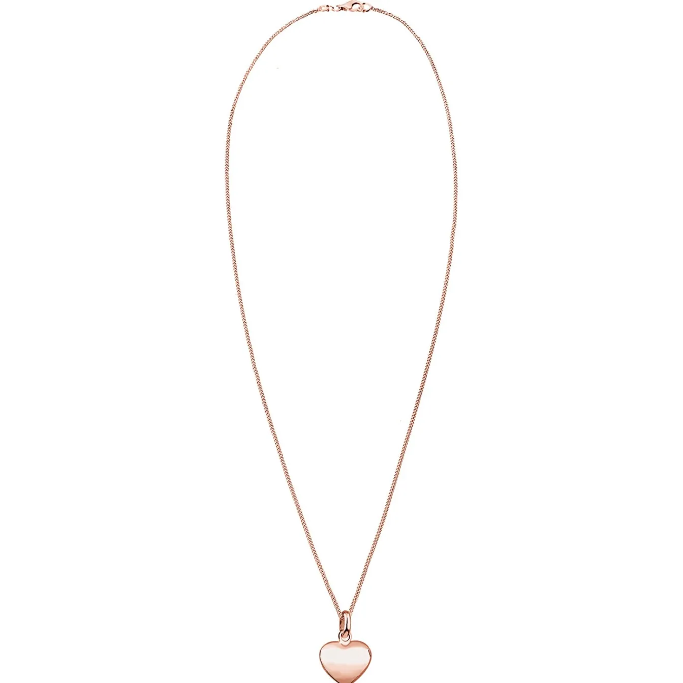 Elli "Halskette Herz Basic< Roségold|Symbol-schmuck
