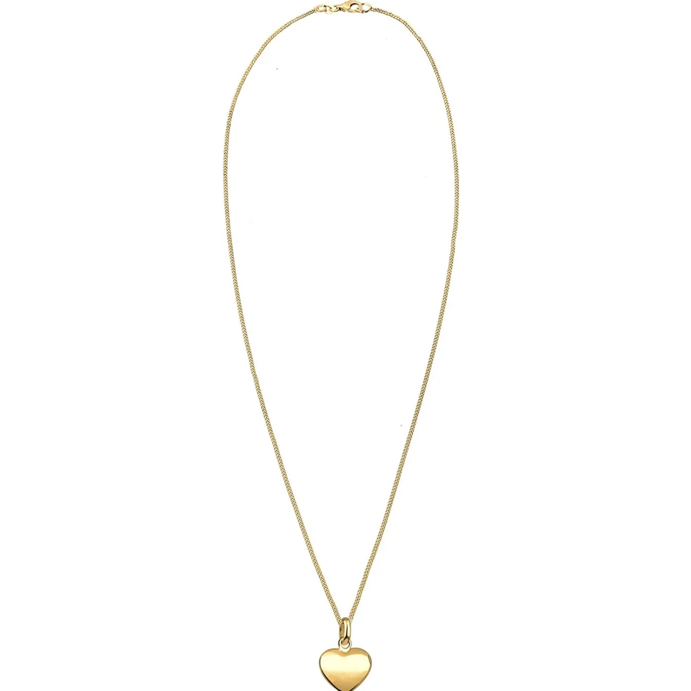 Elli "Halskette Herz Basic< Roségold|Symbol-schmuck