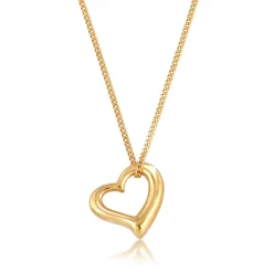 Elli "Halskette Herz Cut Out< Symbol-schmuck|Herz-schmuck