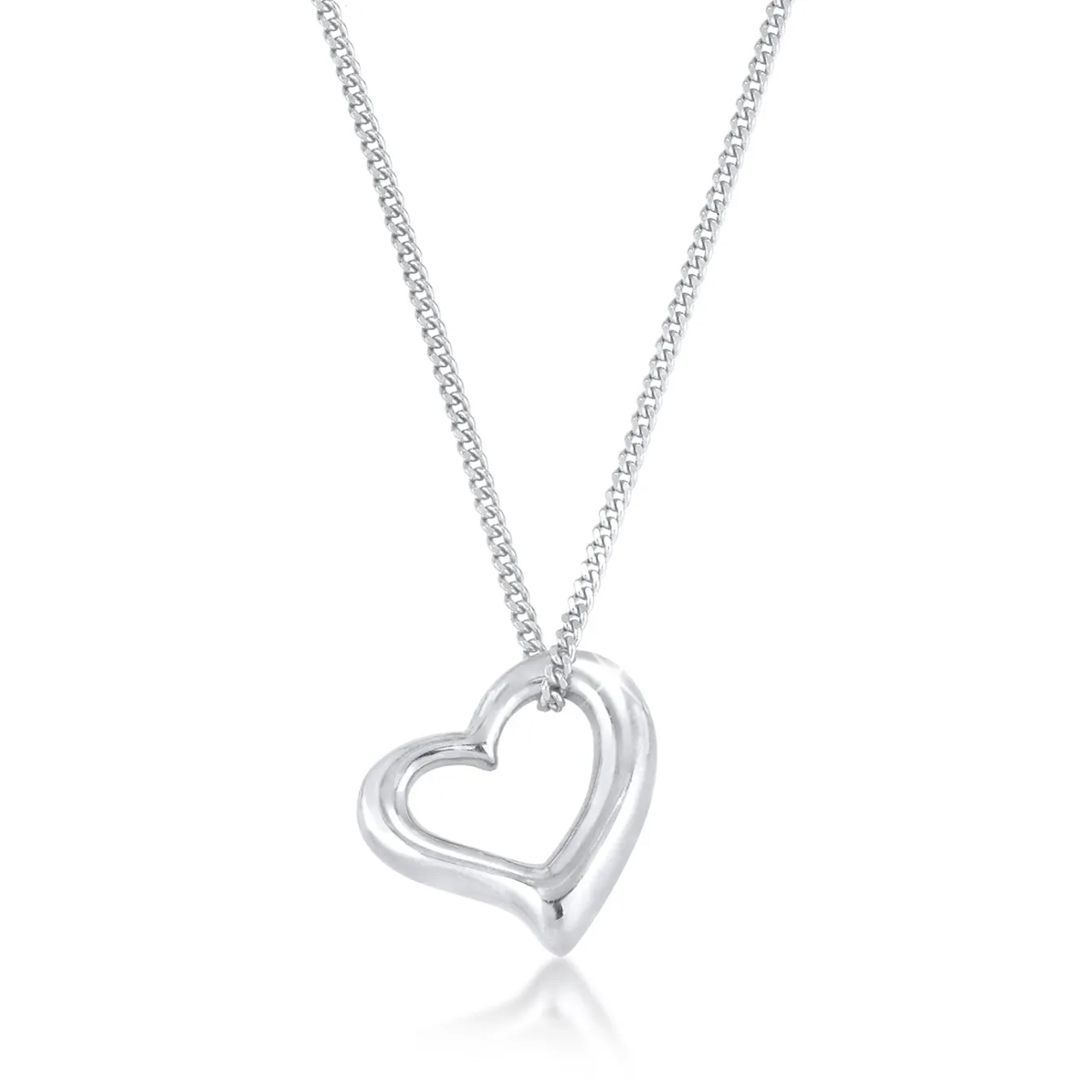 Elli "Halskette Herz Cut Out< Symbol-schmuck|Herz-schmuck