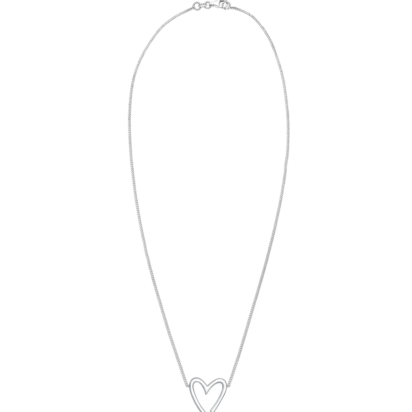 Elli "Halskette Herz Cut-Out< Roségold|Symbol-schmuck