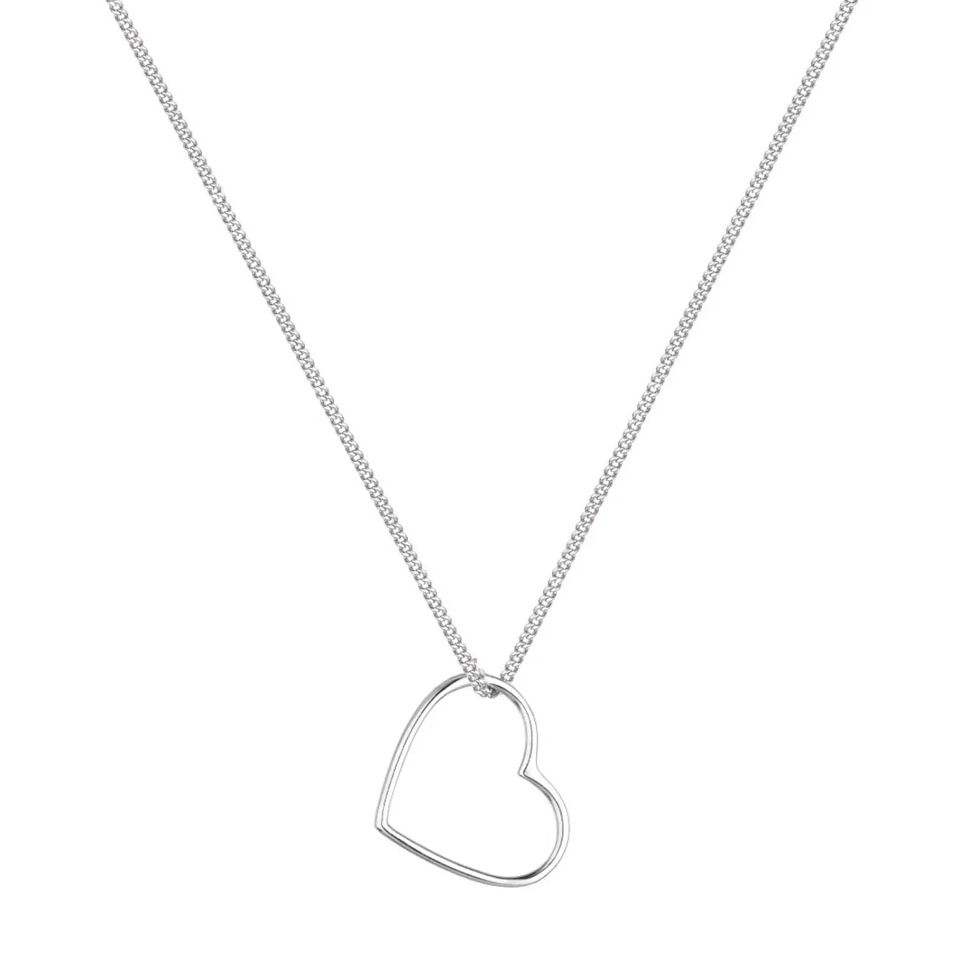 Elli "Halskette Herz Fein< Roségold|Symbol-schmuck
