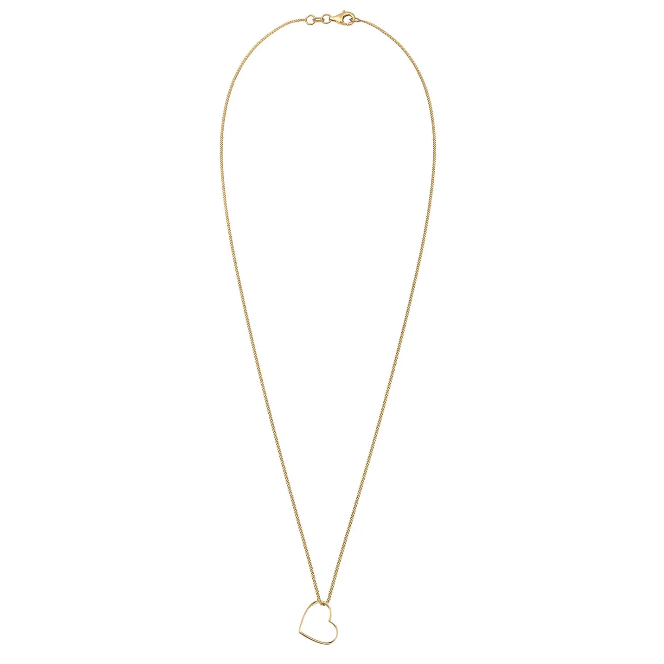 Elli "Halskette Herz Fein< Roségold|Symbol-schmuck