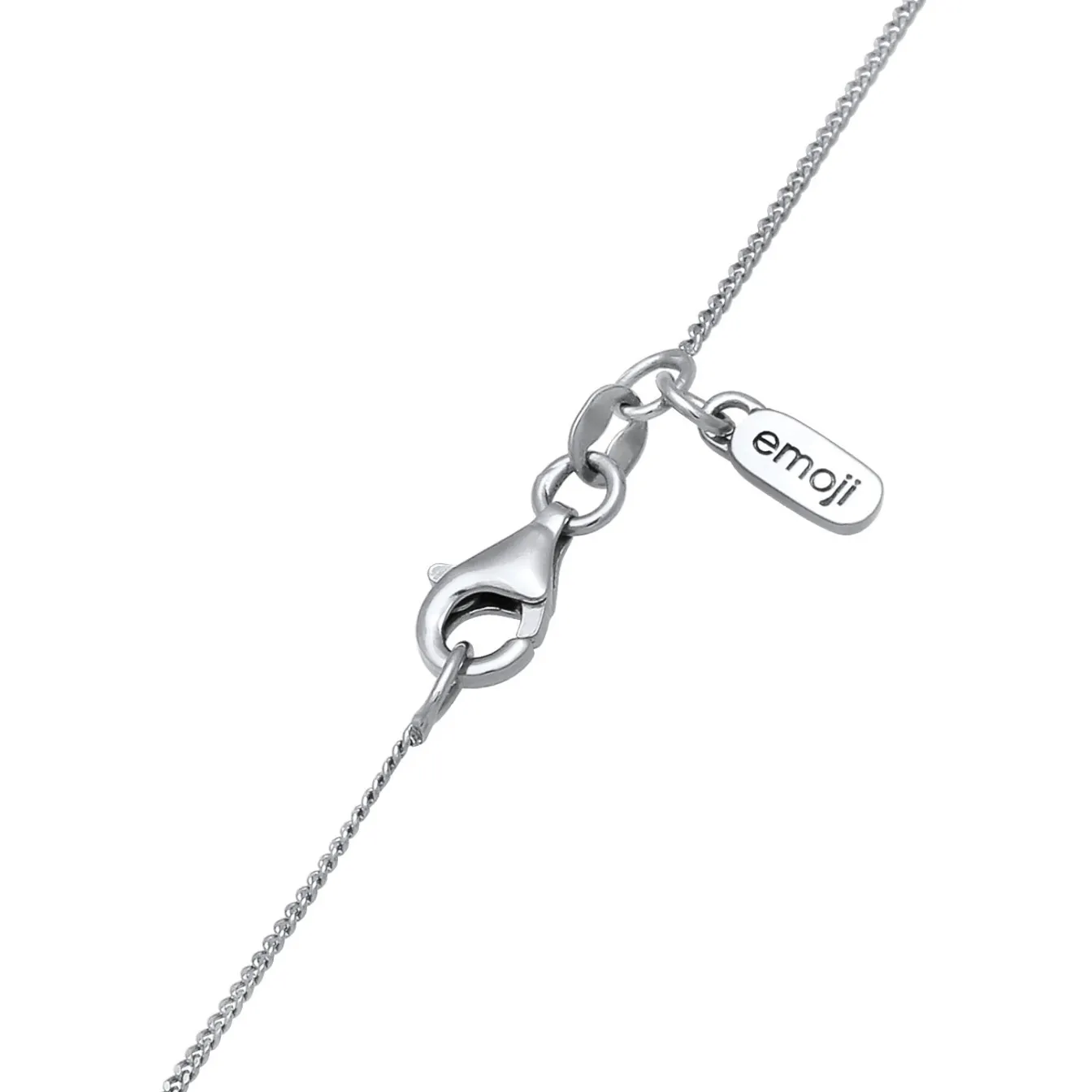 Elli "Halskette Herzen Emoji | Emaille (Pink)< Vergoldet|Symbol-schmuck