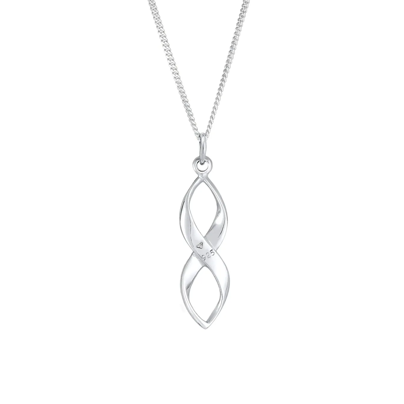 Elli "Halskette Infinity | Kristall (Weiß)< Symbol-schmuck|Herz-schmuck