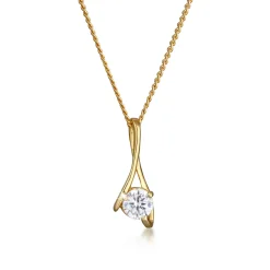 Elli "Halskette Infinity | Zirkonia (Weiß)< Symbol-schmuck|Herz-schmuck