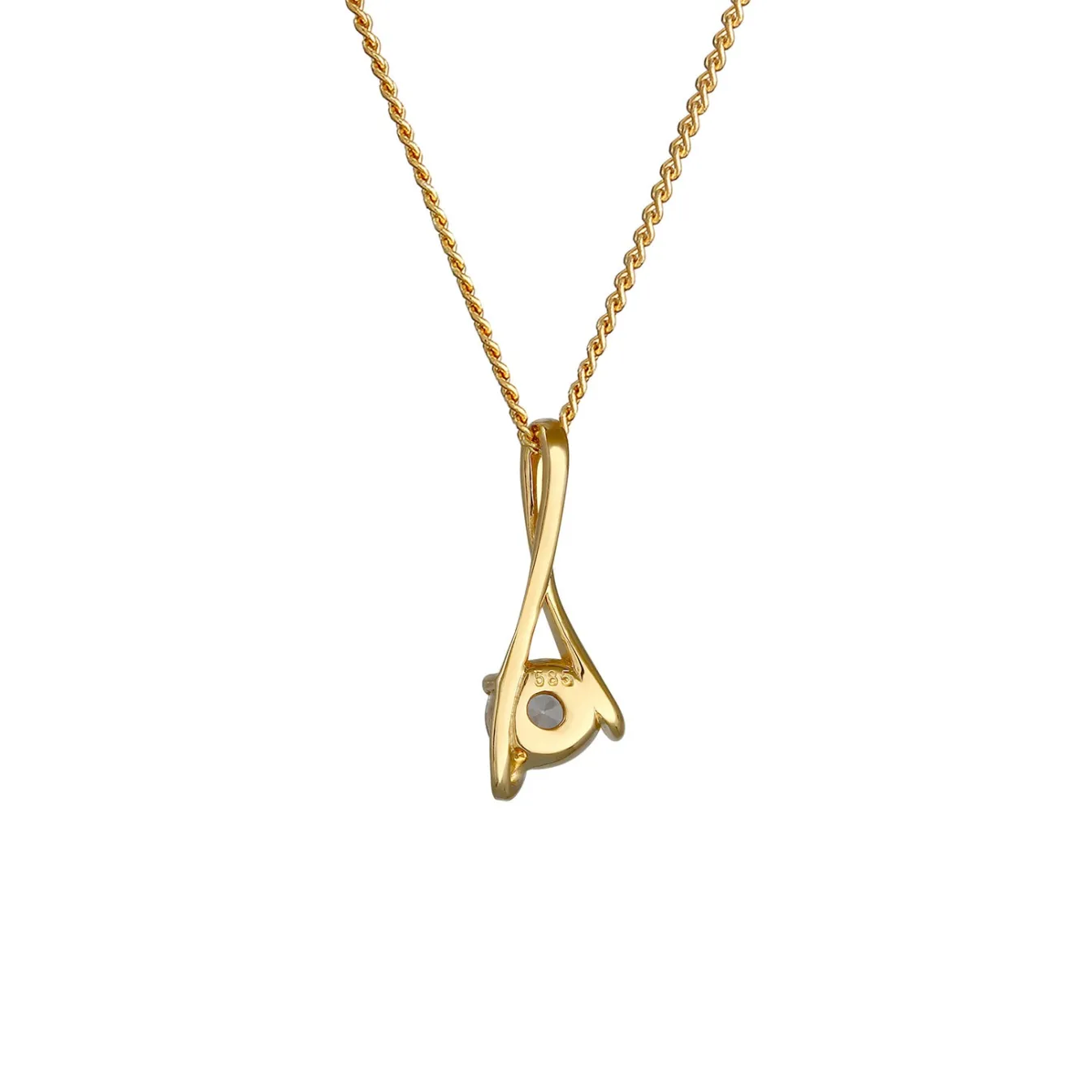 Elli "Halskette Infinity | Zirkonia (Weiß)< Symbol-schmuck|Herz-schmuck