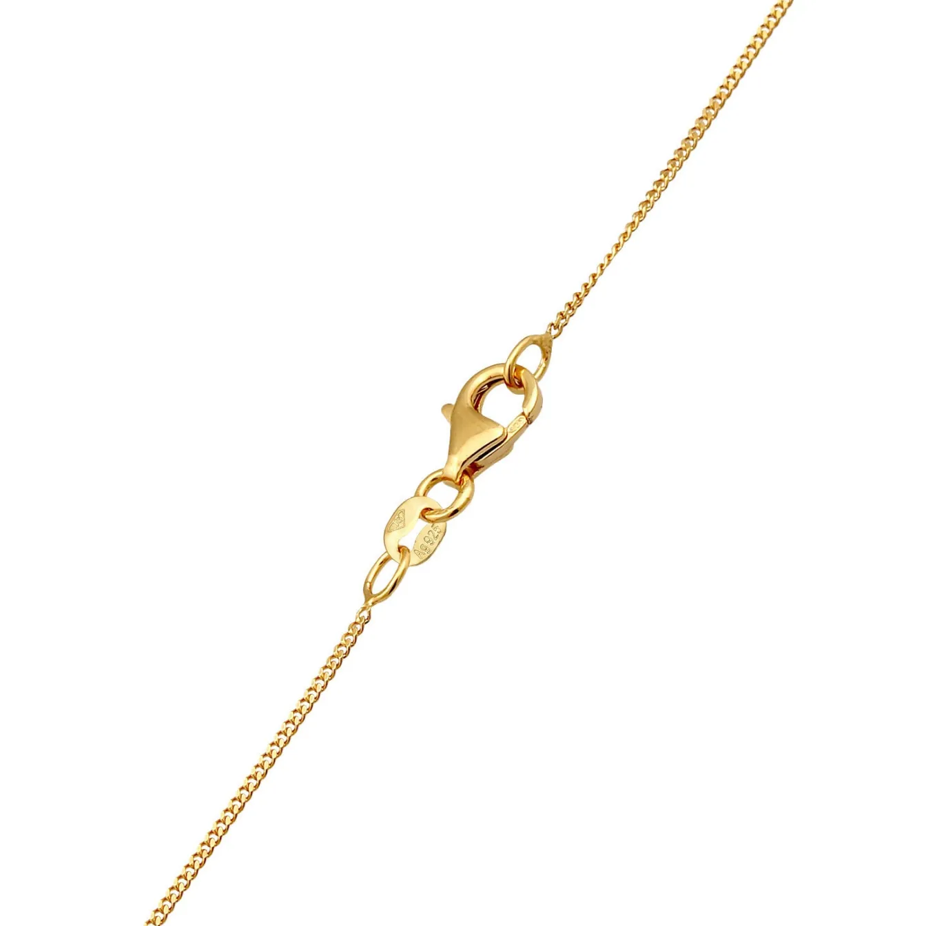Elli "Halskette Kleeblatt | Anhänger Emaille (Weiß)< Symbol-schmuck|Halsketten