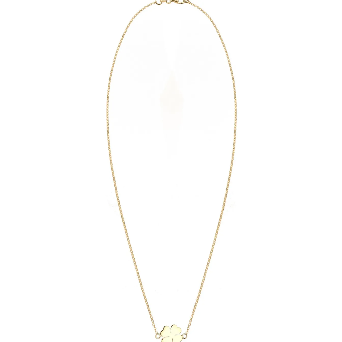 Elli "Halskette Kleeblatt Anhänger< Roségold|Symbol-schmuck
