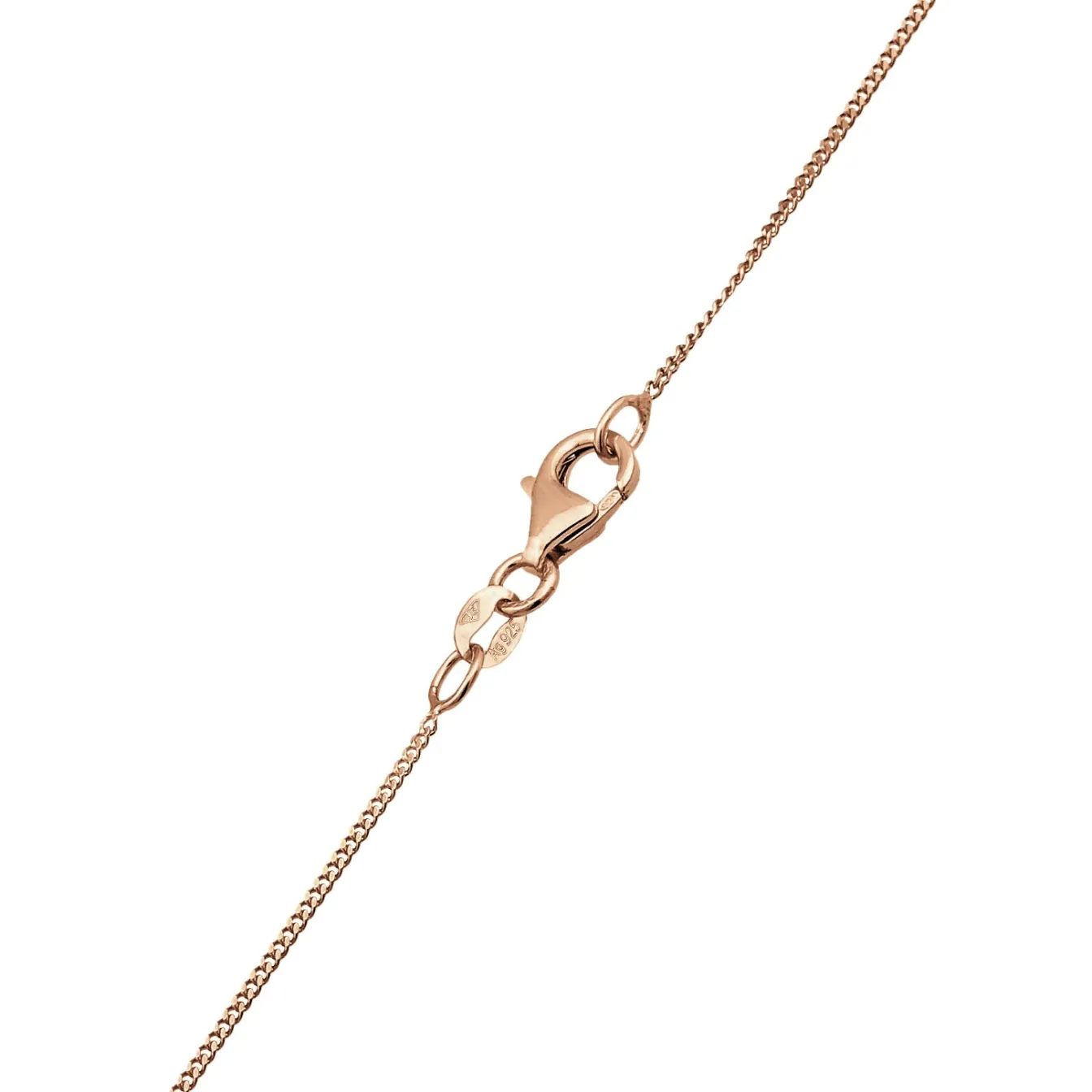 Elli "Halskette Kreis | Kristalle (Weiß)< Roségold|Halsketten