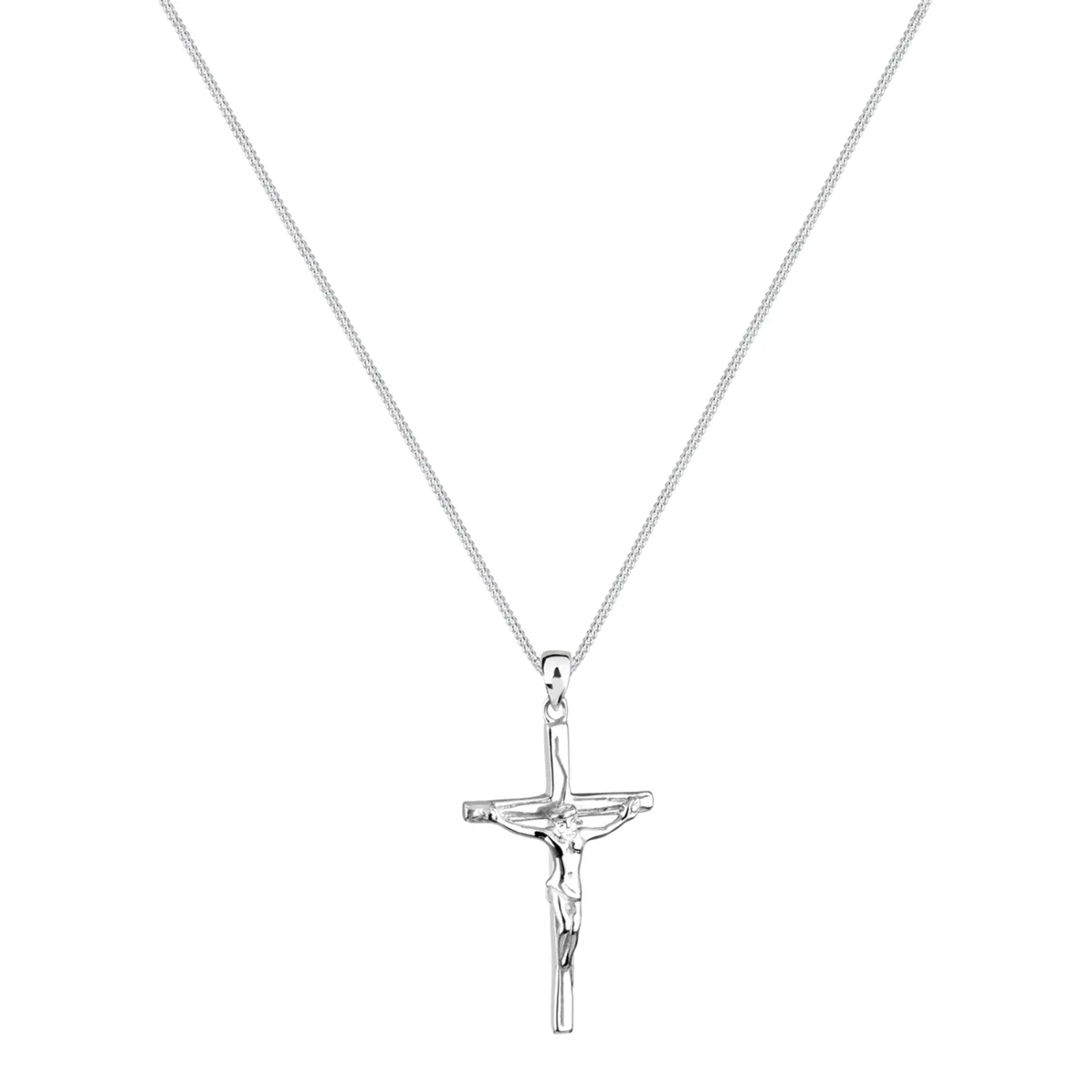 Elli "Halskette Kreuz< Roségold|Symbol-schmuck