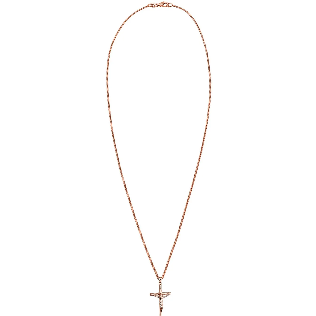 Elli "Halskette Kreuz< Roségold|Symbol-schmuck