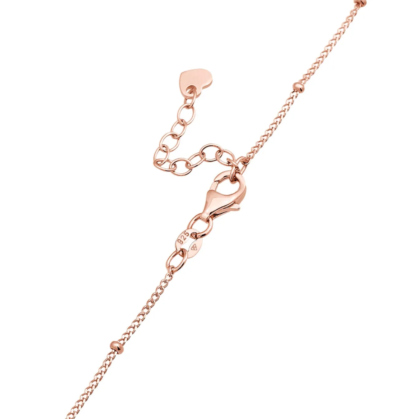 Elli "Halskette Kreuz< Roségold|Symbol-schmuck