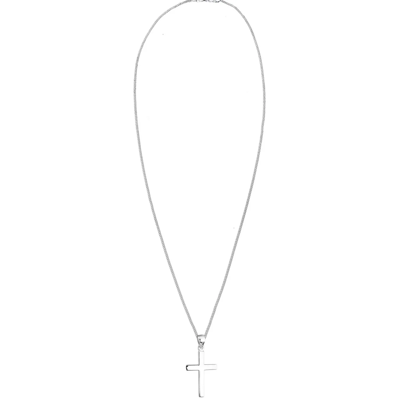 Elli "Halskette Kreuz Anhänger Basic< Silber|Roségold