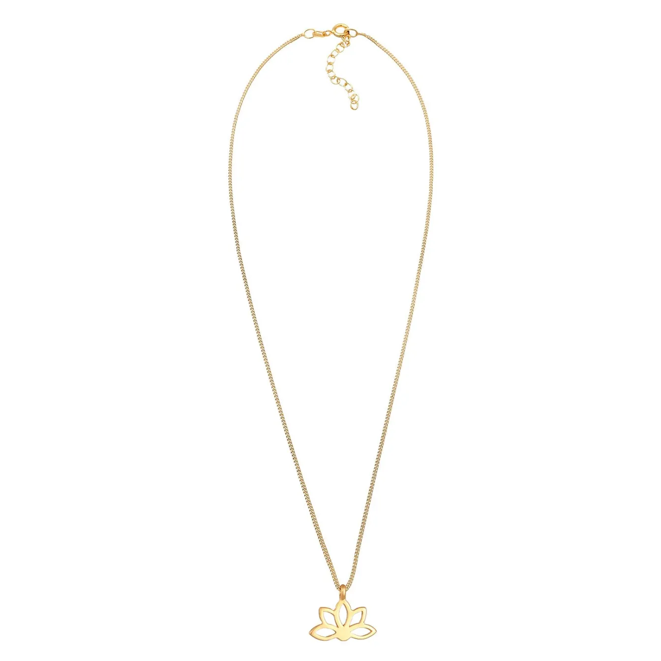 Elli "Halskette Lotusblume< Symbol-schmuck|Halsketten