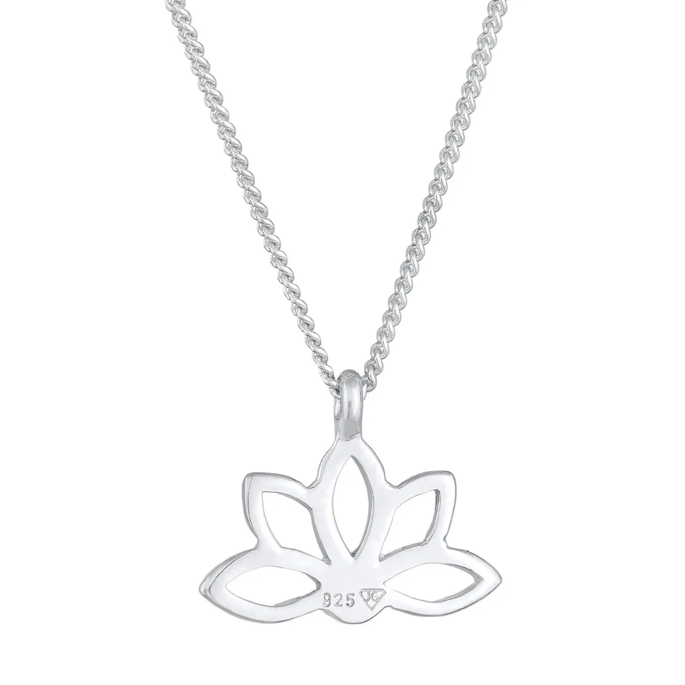 Elli "Halskette Lotusblume< Symbol-schmuck|Halsketten