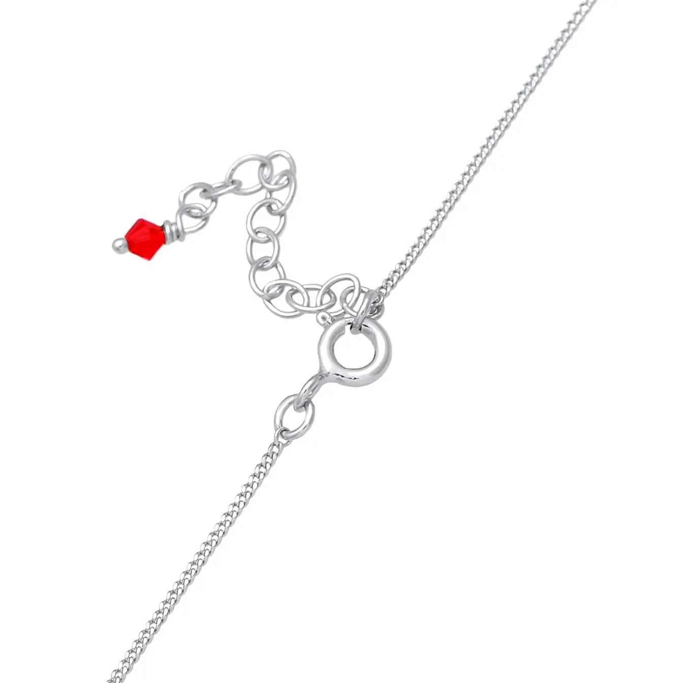 Elli "Halskette Marienkäfer | Kristall (Rot)<Kinder Kinderschmuck