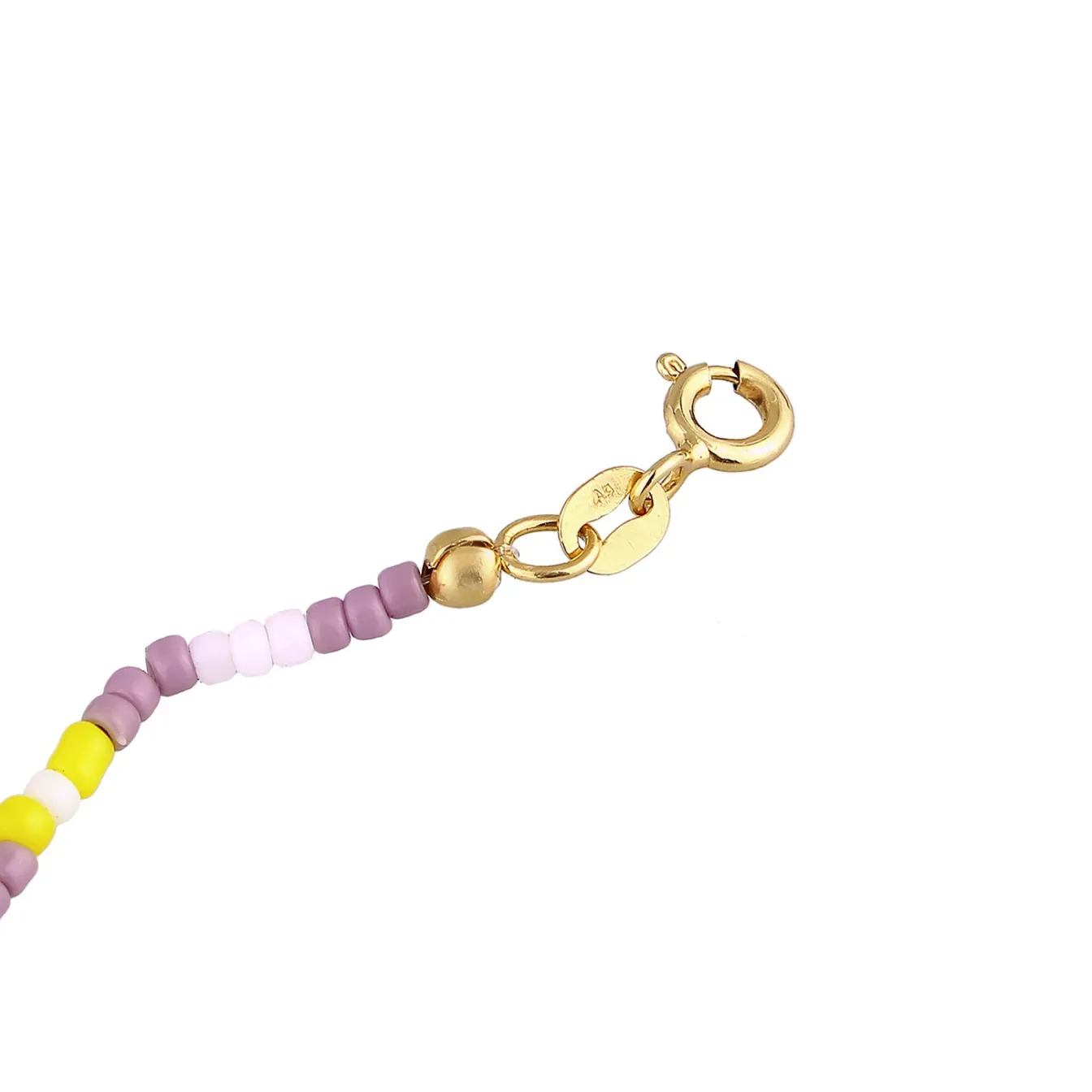 Elli "Halskette mit Smiling Face Beads<Kinder Kinderschmuck