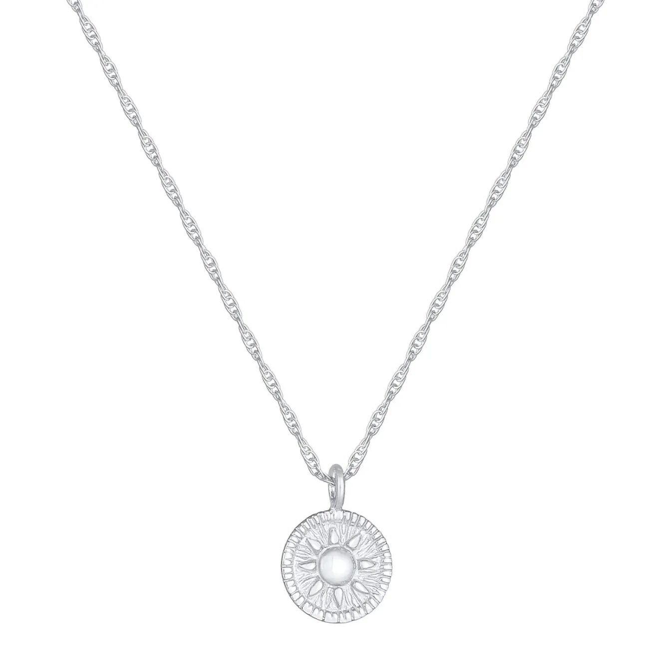 Elli "Halskette Münze< Symbol-schmuck|Halsketten