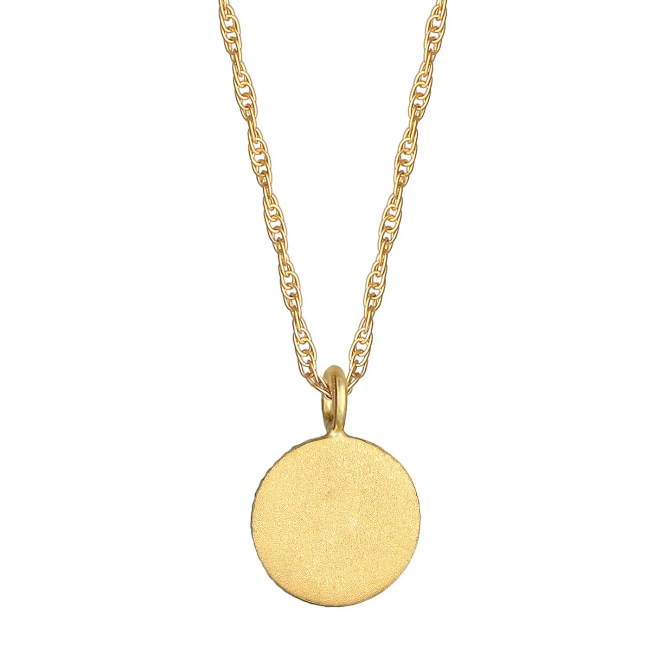Elli "Halskette Münze< Symbol-schmuck|Halsketten
