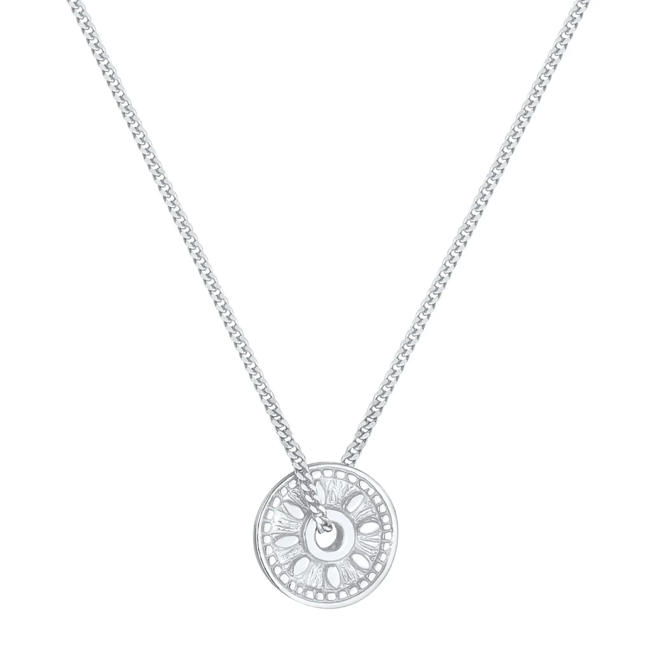 Elli "Halskette Münze< Symbol-schmuck|Halsketten