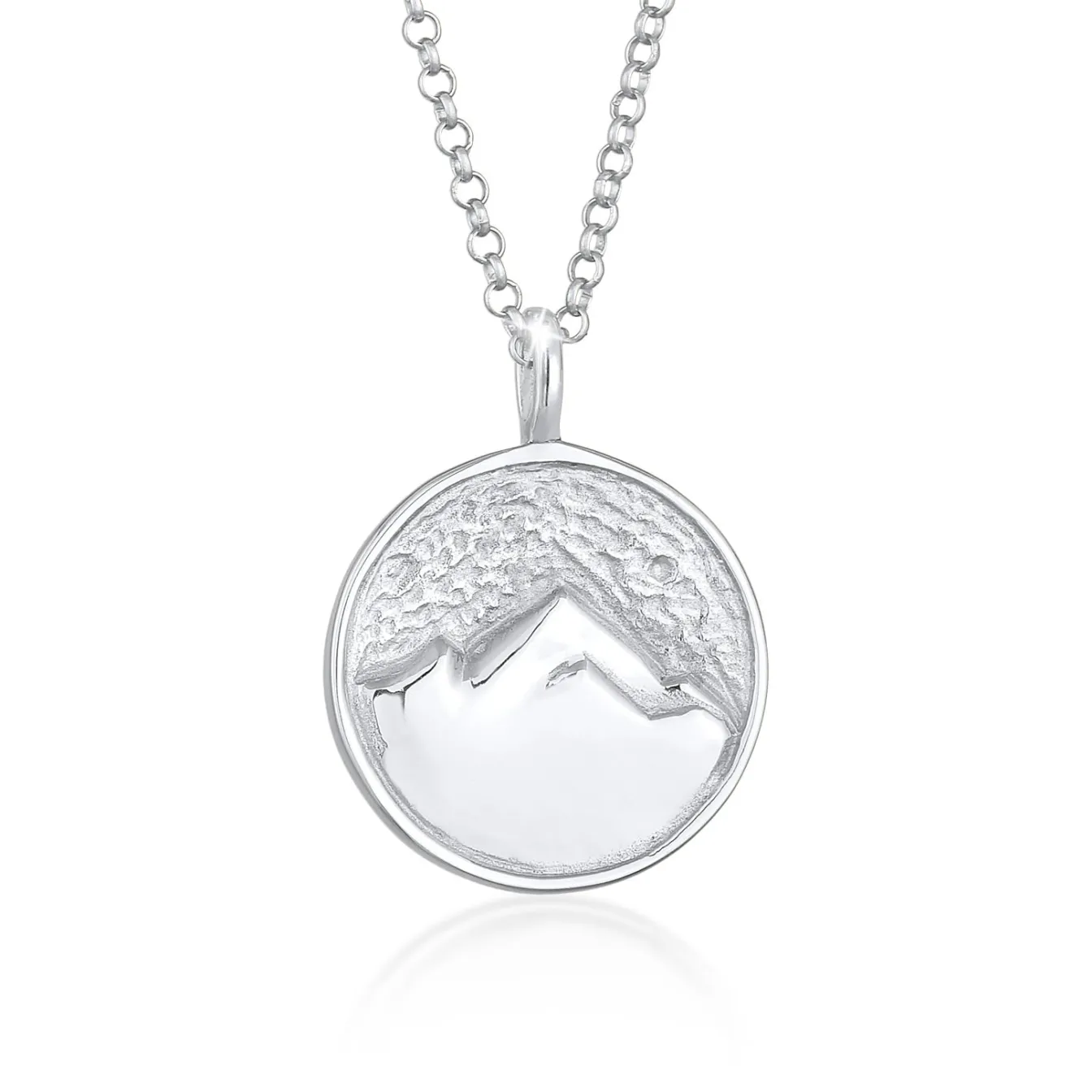 Elli "Halskette Münze Berge< Symbol-schmuck|Halsketten