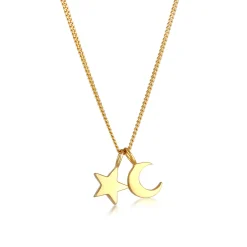 Elli "Halskette Mond Stern< Symbol-schmuck|Halsketten