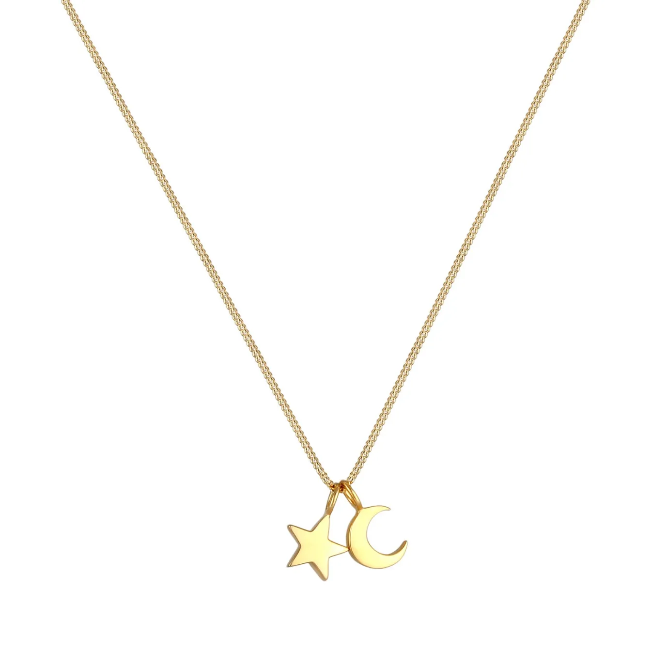 Elli "Halskette Mond Stern< Symbol-schmuck|Halsketten
