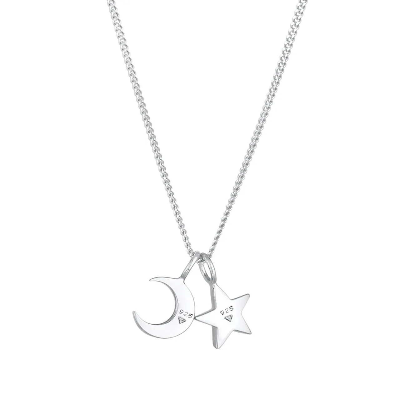 Elli "Halskette Mond Stern< Symbol-schmuck|Halsketten