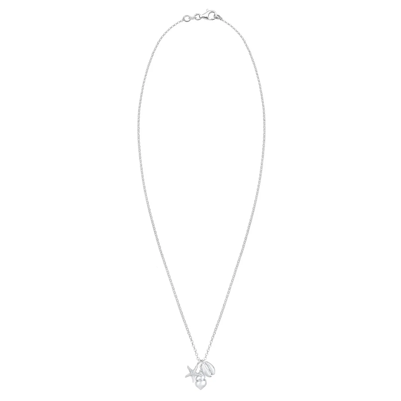 Elli "Halskette Muschel Seestern< Symbol-schmuck|Halsketten
