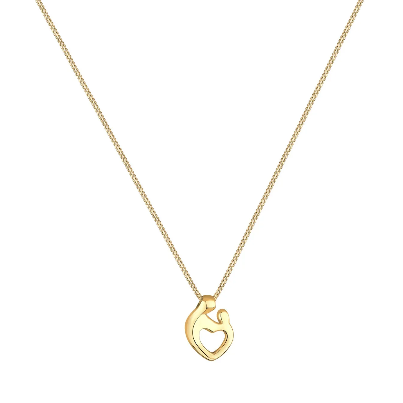 Elli "Halskette Mutter & Kind< Roségold|Symbol-schmuck