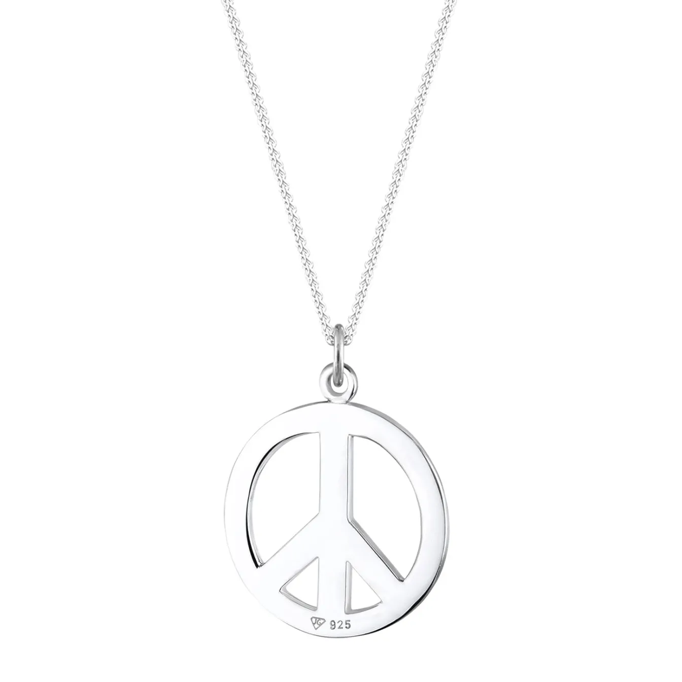Elli "Halskette Peace< Halsketten|Silber