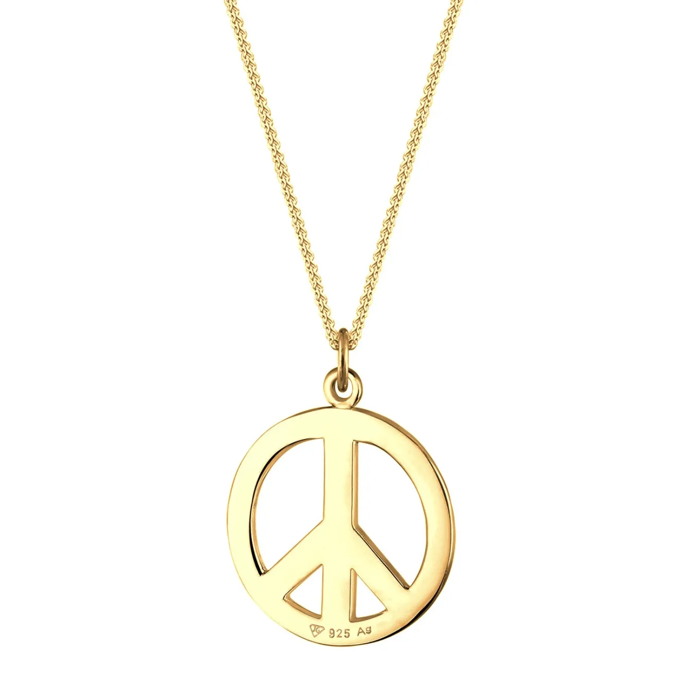 Elli "Halskette Peace< Halsketten|Silber