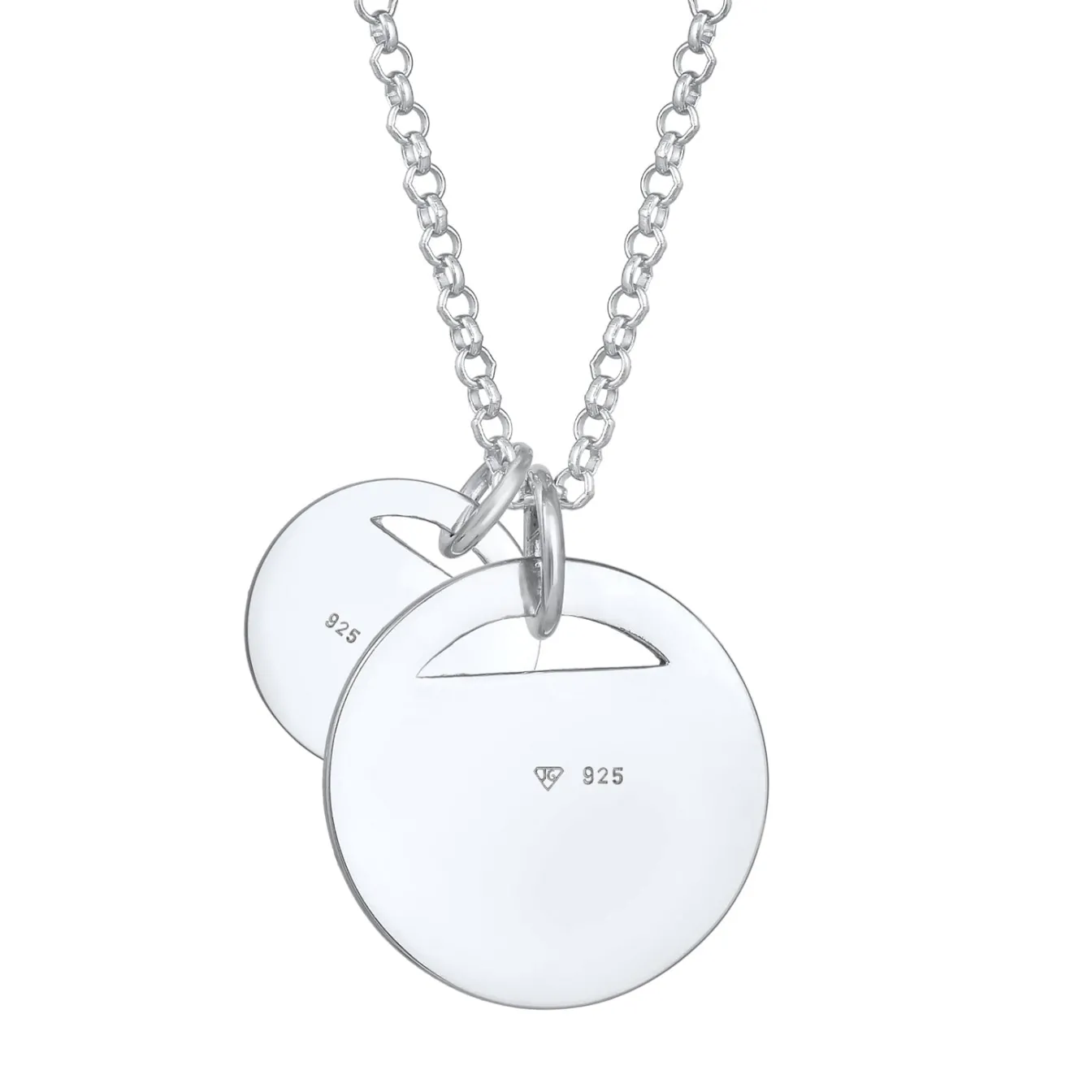 Elli "Halskette Plättchen 555 Change< Symbol-schmuck|Letzte Chance