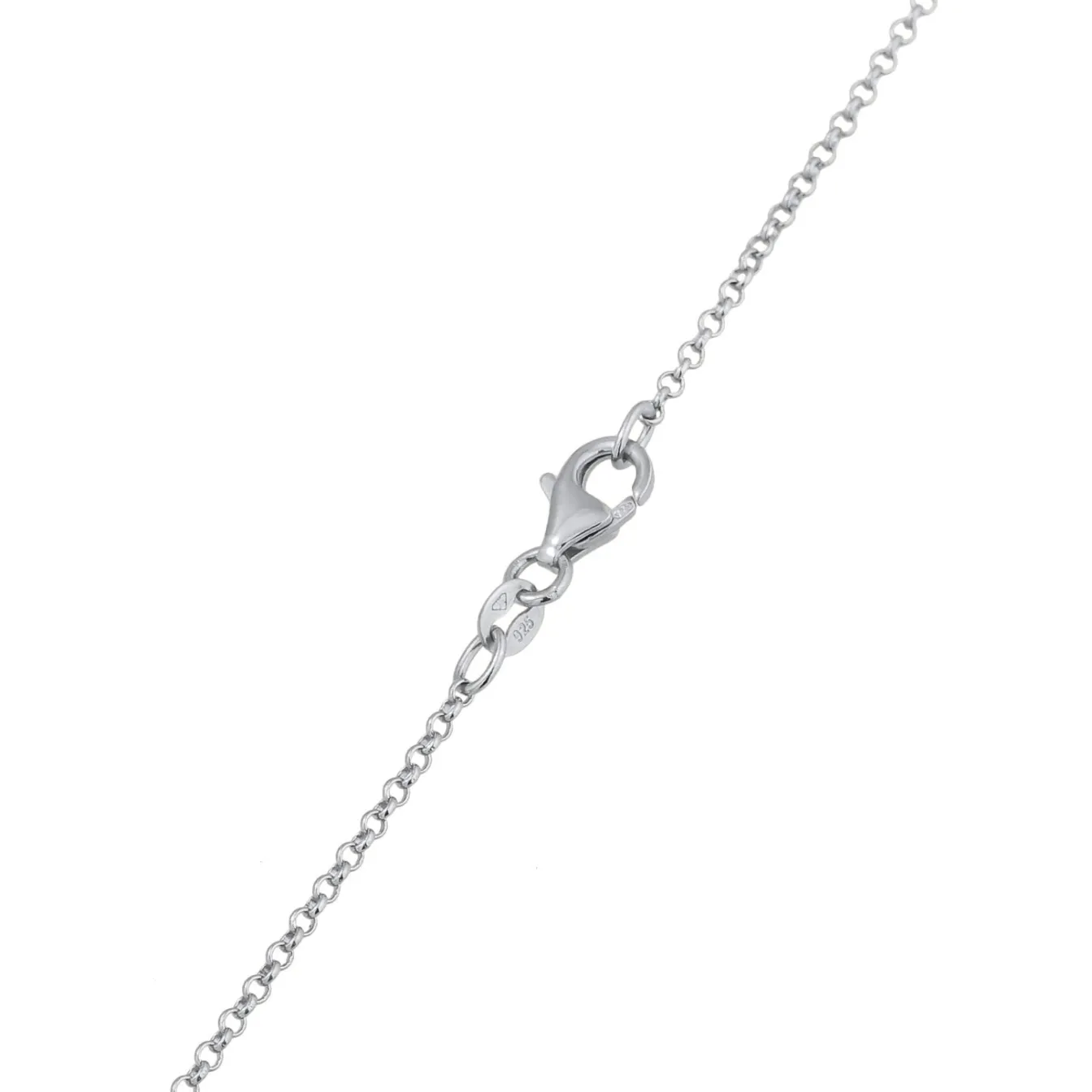 Elli "Halskette Plättchen Basic< Halsketten|Silber