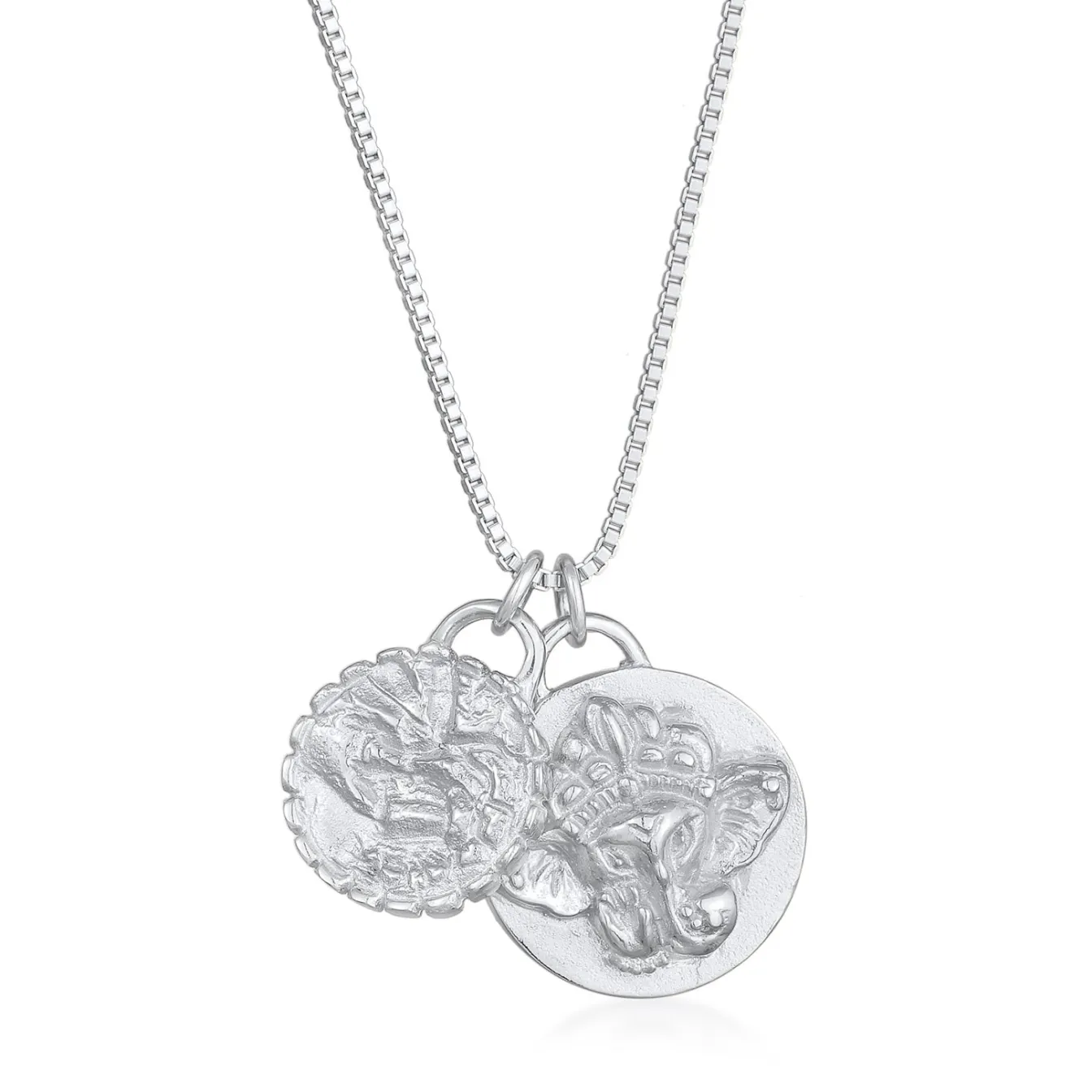Elli "Halskette Plättchen Ganesha< Symbol-schmuck|Letzte Chance