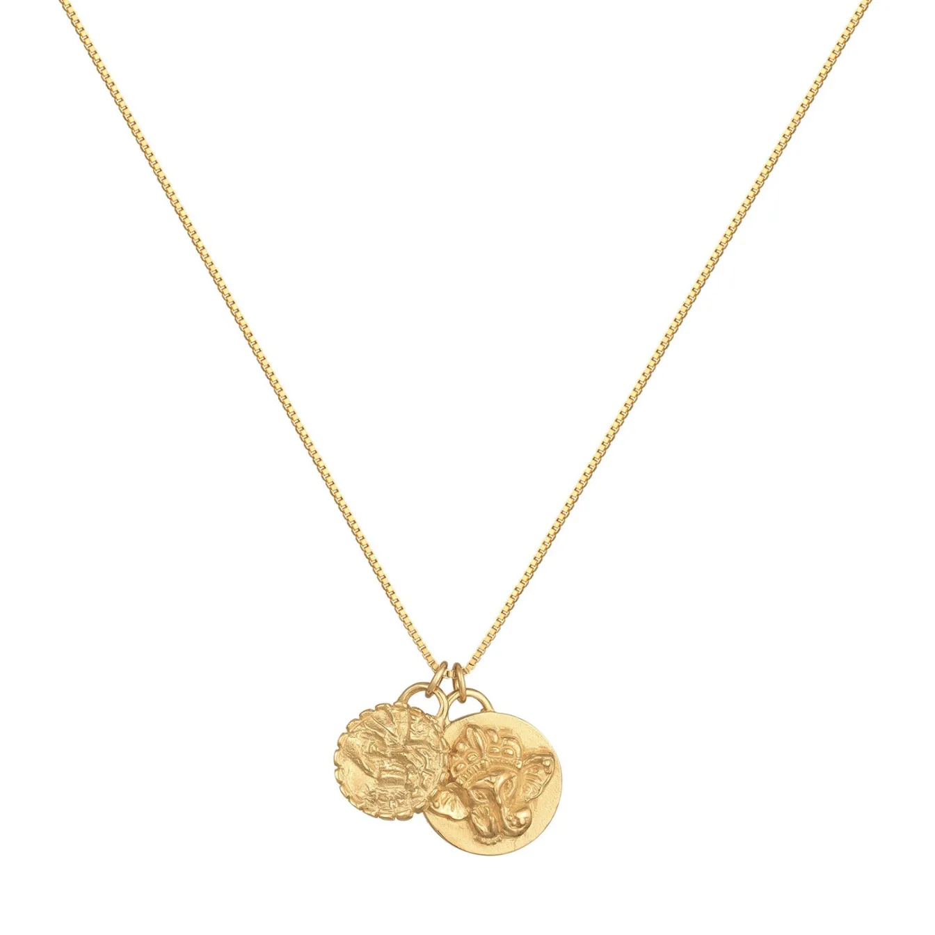 Elli "Halskette Plättchen Ganesha< Symbol-schmuck|Letzte Chance