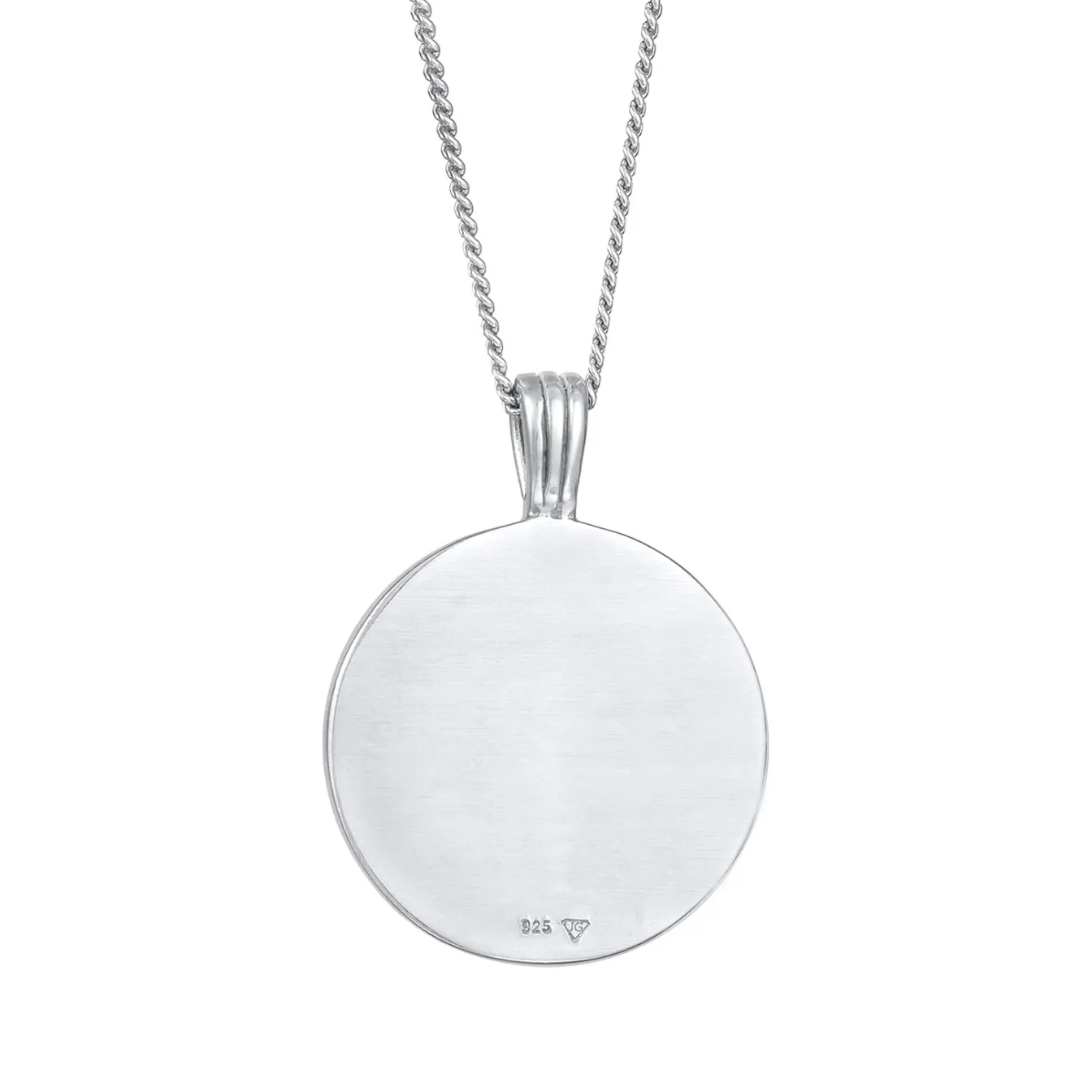 Elli "Halskette Plättchen Welle< Symbol-schmuck|Halsketten